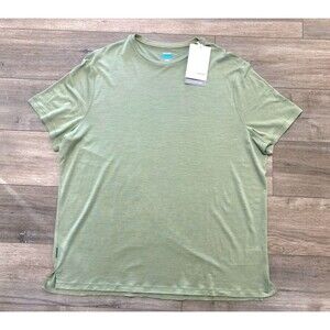 ICEBREAKER 125 Cool-Lite Sphere Crewneck T Shirt Mens XXL Olive Merino Wool